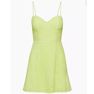 Aritzia Sunday Best Gingham Dress
